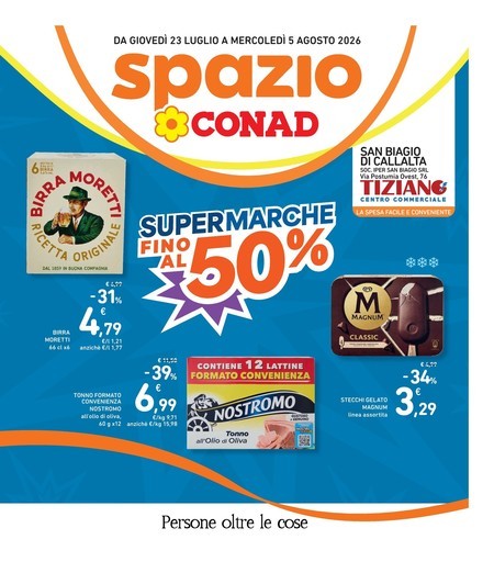 Volantino Spazio Conad