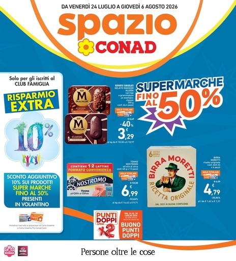 Volantino Spazio Conad