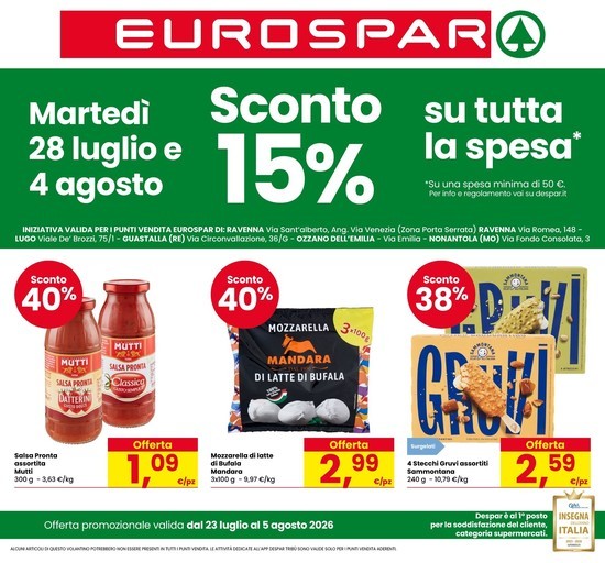 Volantino Eurospar