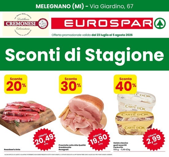 Volantino Eurospar