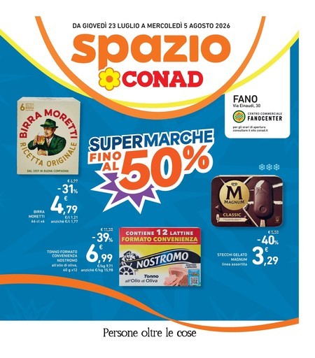 Volantino Spazio Conad