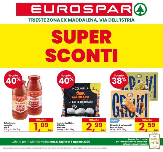 Eurospar - Super sconti