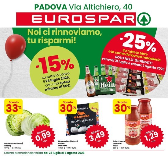 Volantino Eurospar