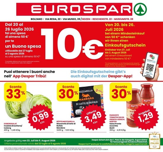 Volantino Eurospar