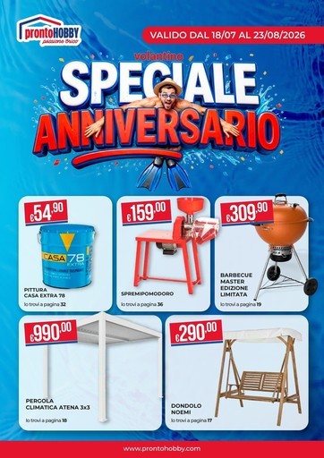 Volantino Pronto Hobby