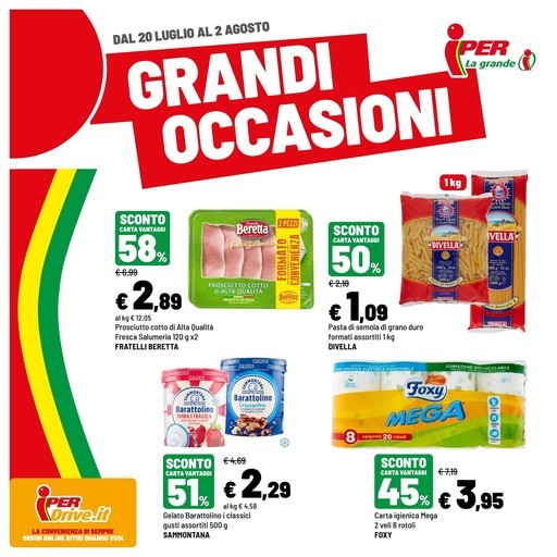 Volantino Iper la grande i