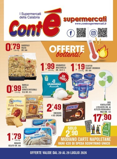 Contè Supermercati - Offerte bollenti!