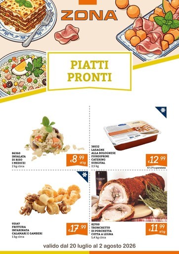Zona - Piatti pronti