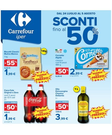 Volantino Carrefour Iper