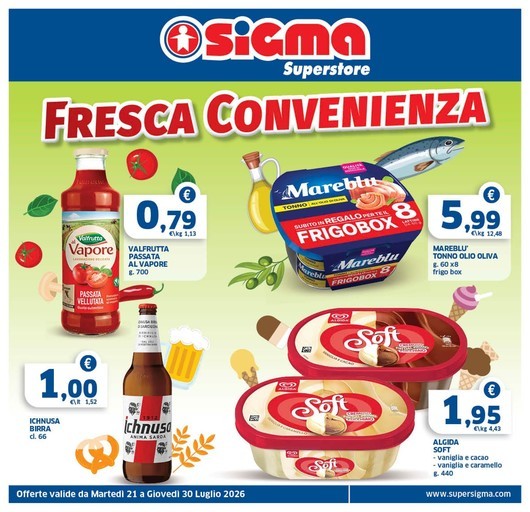 Sigma - FRESCA CONVENIENZA