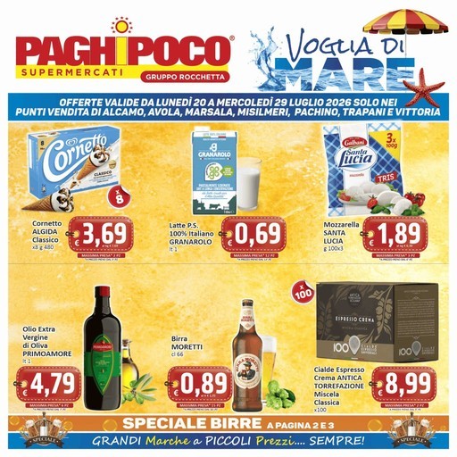 Volantino Paghi Poco