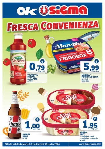Ok Sigma - Fresca convenienza