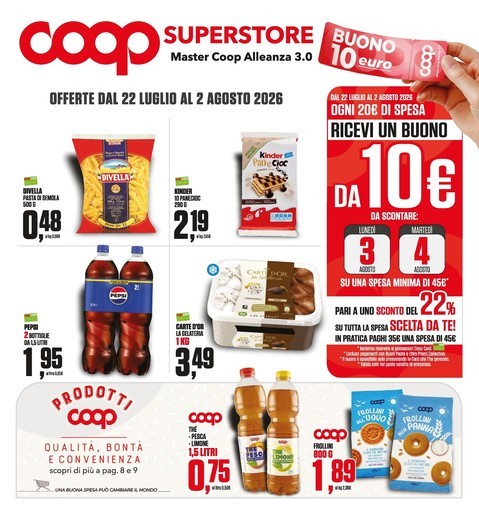 Volantino Coop Alleanza Superstore