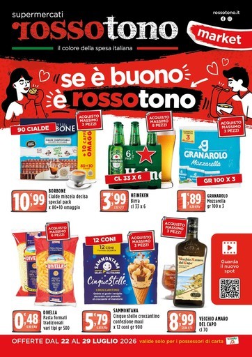 Volantino Supermercati Rossotono Market