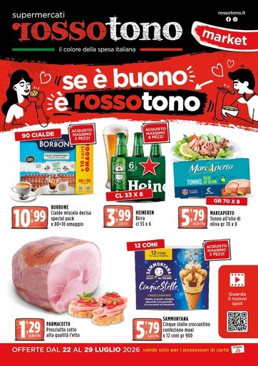 Volantino Supermercati Rossotono Market