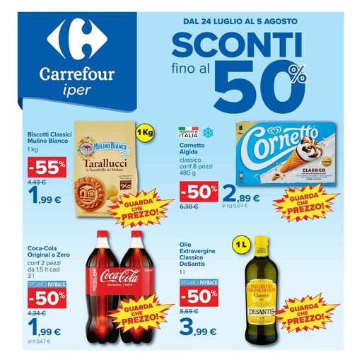 Volantino Carrefour Iper