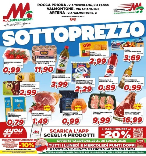 Ma Supermercati - Sottoprezzo