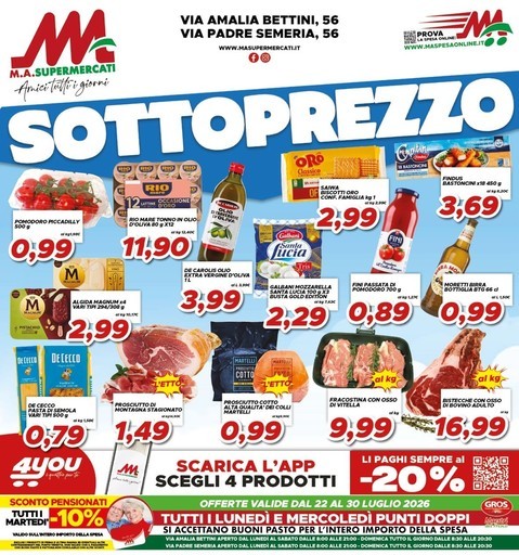 Ma Supermercati - Sottoprezzo