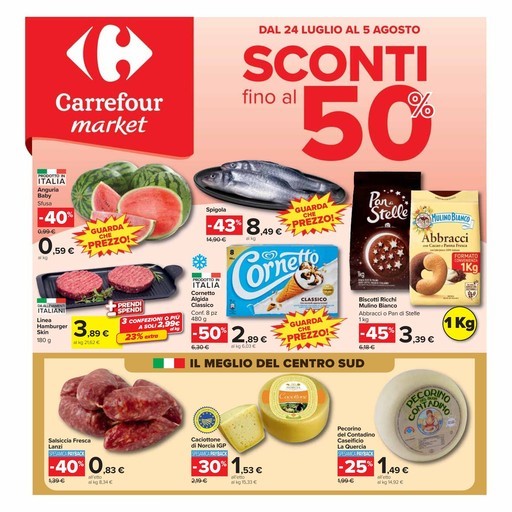 Volantino Carrefour Market