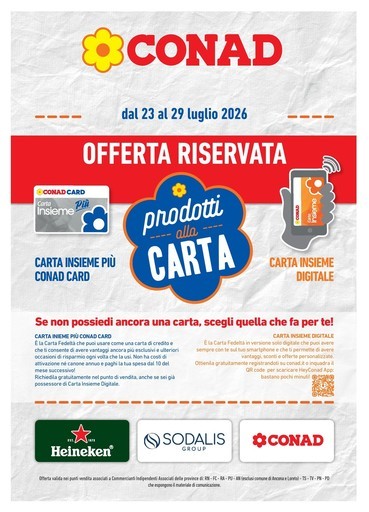 Volantino Conad