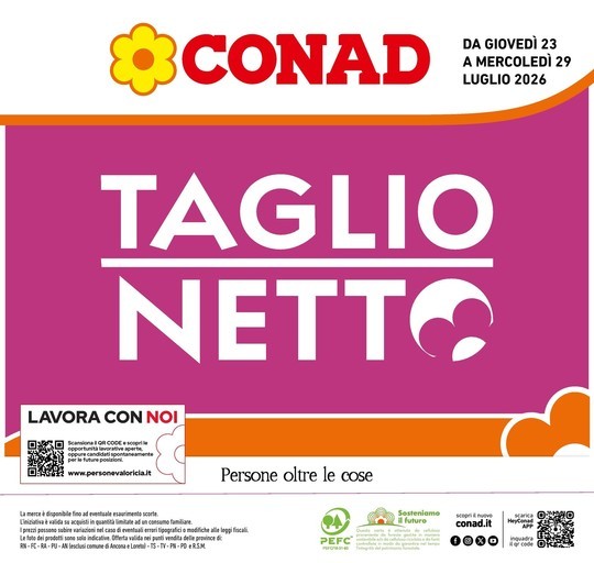 Conad - Taglio Netto