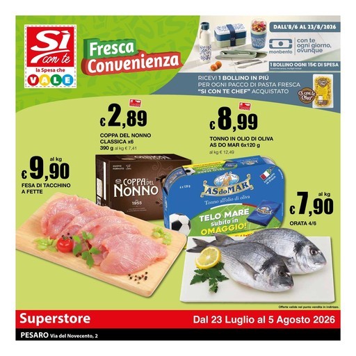Volantino Si con te superstore