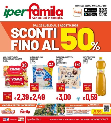 Volantino IperFamila