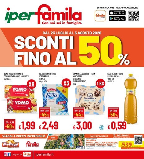 Volantino IperFamila