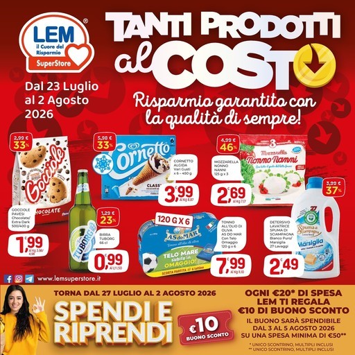 Lem SuperStore - Tanti prodotti al costo