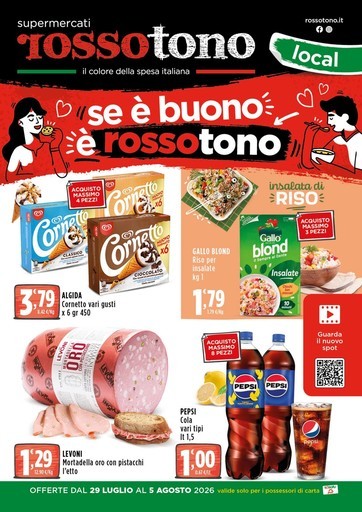 Volantino Supermercati Rossotono Local