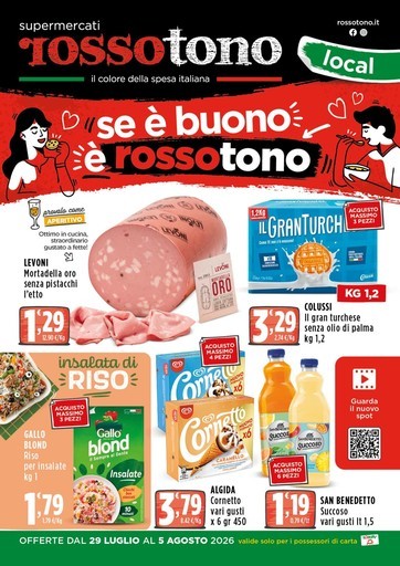 Volantino Supermercati Rossotono Local