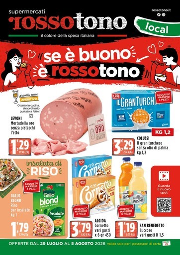 Volantino Supermercati Rossotono Local