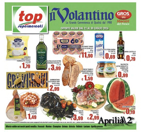 Top Supermercati - Il volantino