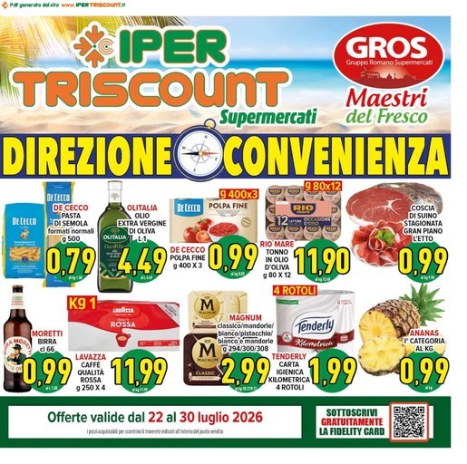 Volantino Ipertriscount