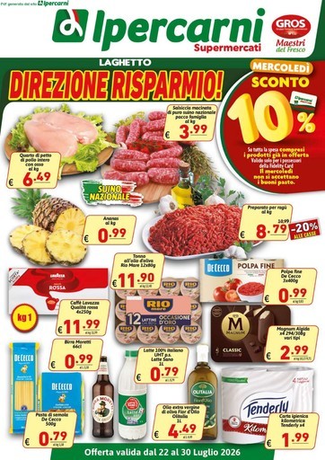 Volantino Ipercarni