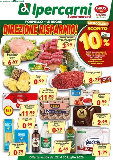 Volantino Ipercarni