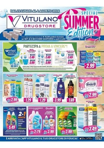 Volantino Vitulano drugstore