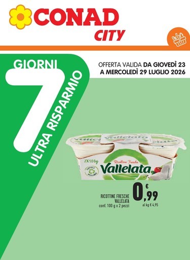 Volantino Conad City
