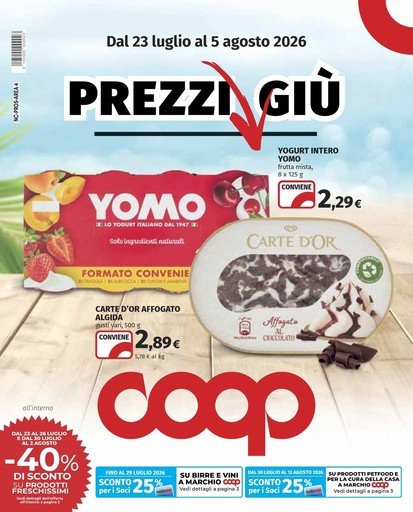 Volantino Coop