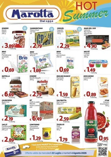 Supermercati Marotta - Hot summer