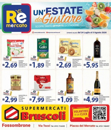 Supermercati Bruscoli - Un'estate da gustare