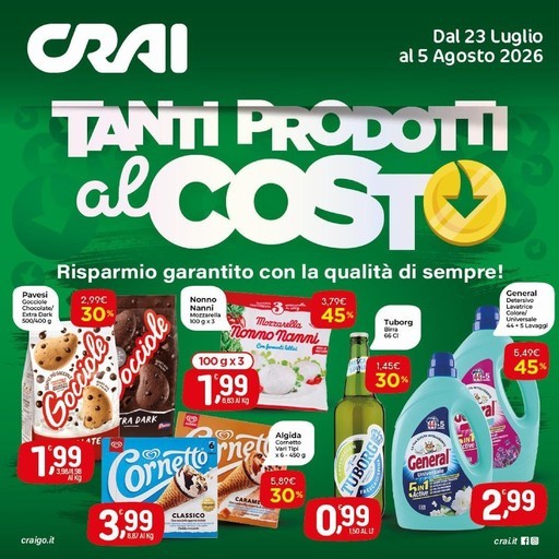 Volantino Crai