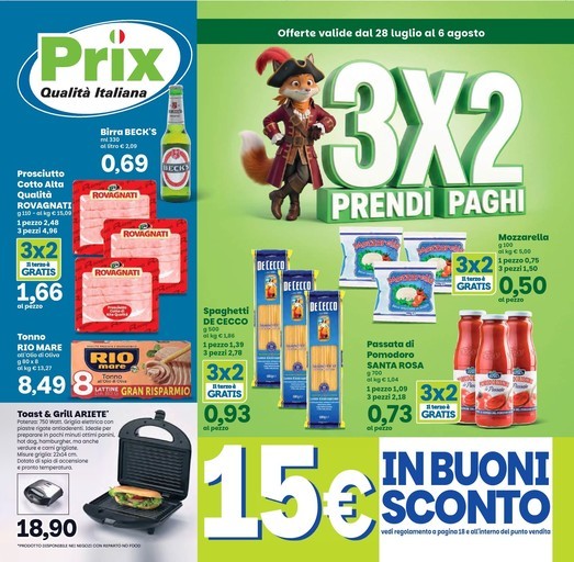 Volantino Prix