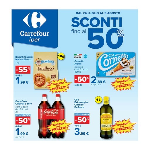 Volantino Carrefour Iper