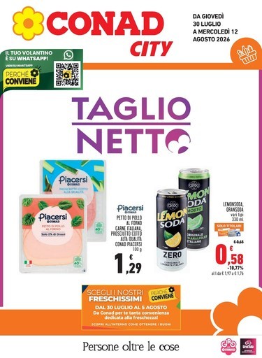 Conad City - Taglio netto
