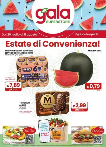 Gala Supermercati - Estate di Convenienza!