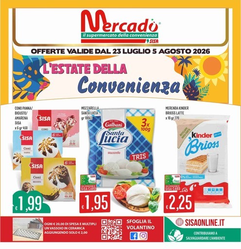 Mercadò - L'estate della convenienza