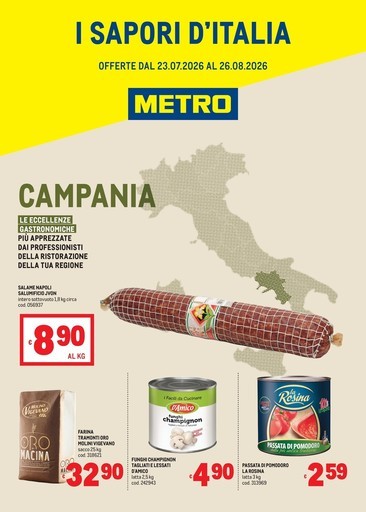 Metro - Sapori dItalia - CAMPANIA