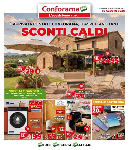Volantino Conforama