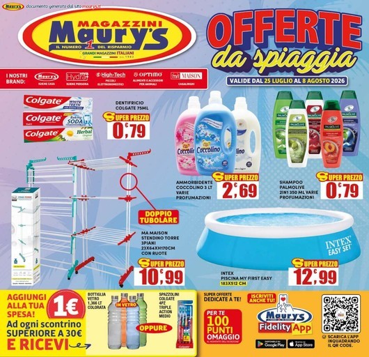 Maury's - Offerte da spiaggia